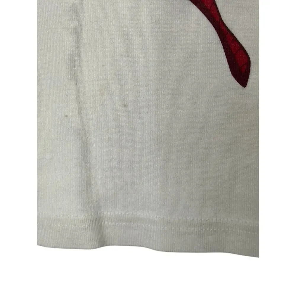 Hanna Andersson Marvel White & Red Christmas SPIDERMAN Long Sleeve Pajama Top  4